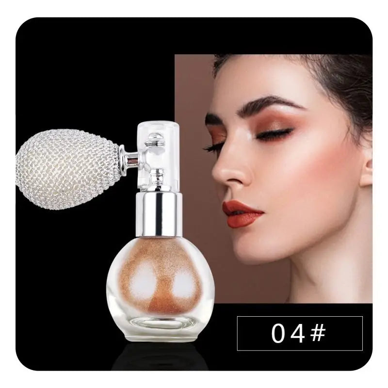 Sparkle Glitter Body Powder - Highlighter Spray Shimmer for Face and Body Makeup