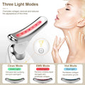 NNEOBA EMS Neck Face Lifting Massager - LED Photon Therapy, Wrinkle Remover ES-1081